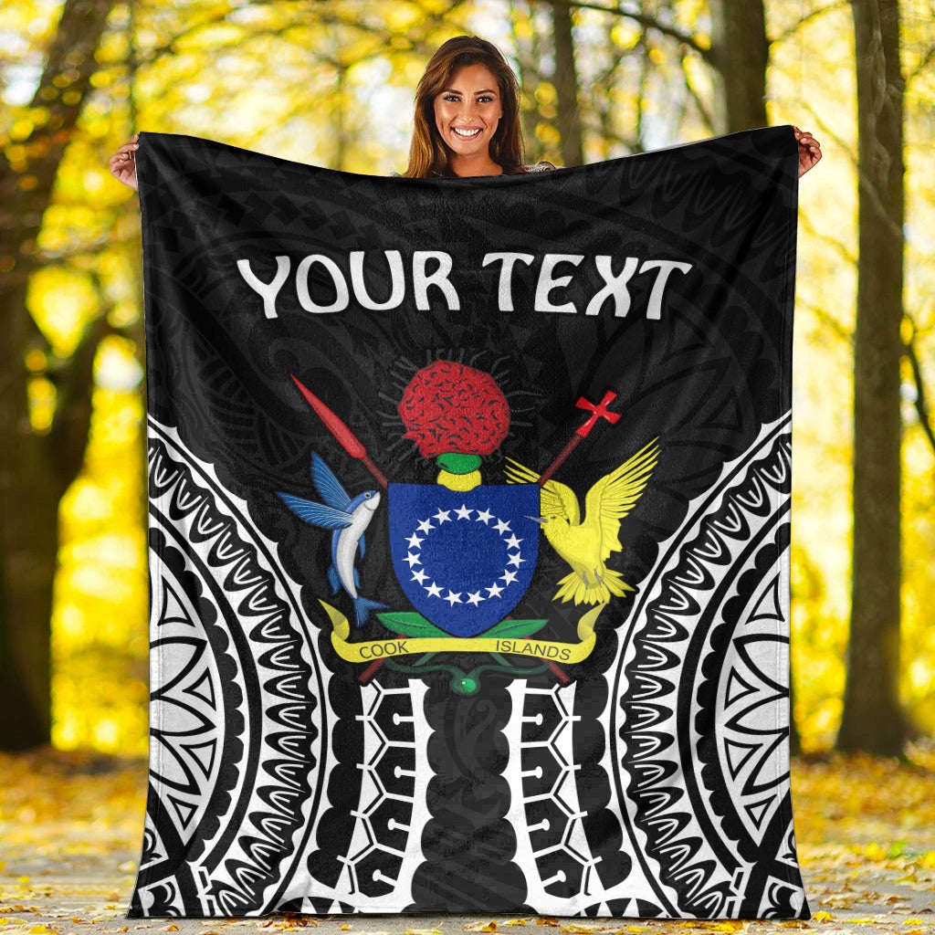 (Custom Personalised) Cook Islands Premium Blanket Polynesian Cultural The Best For You Lt13