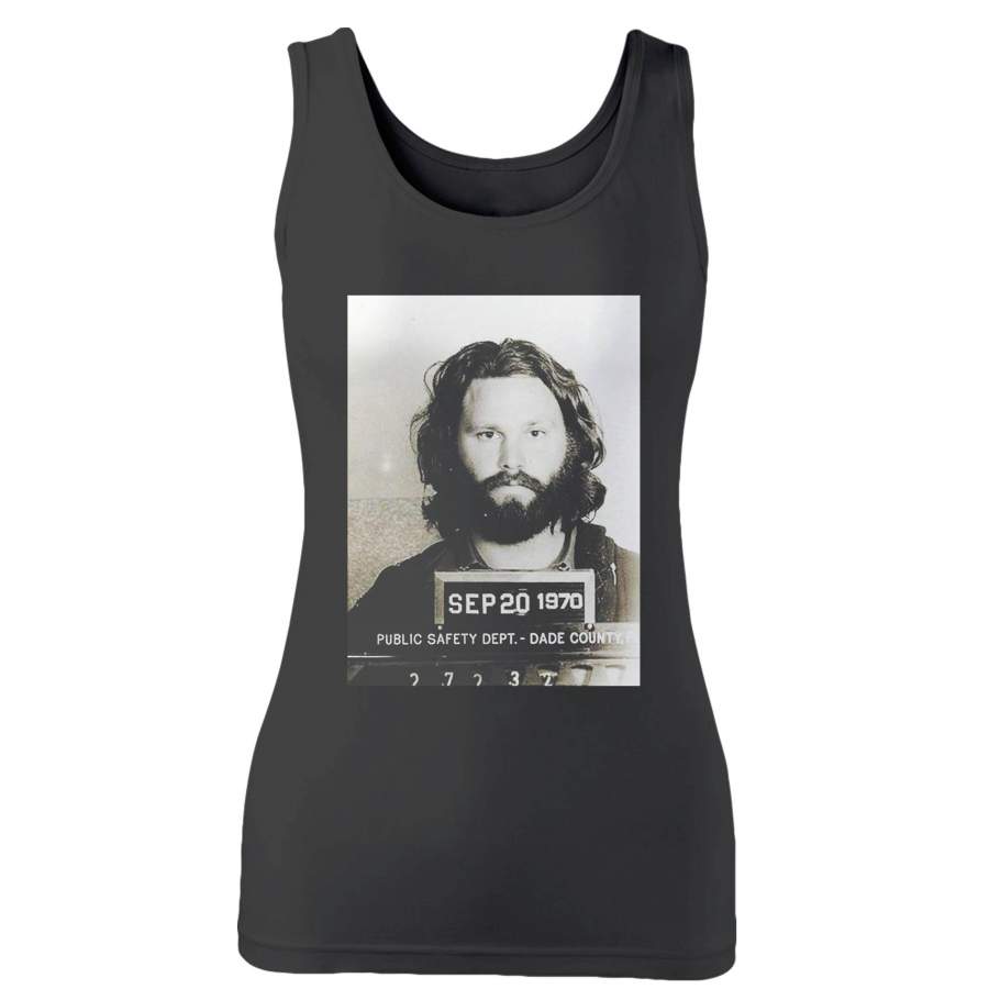 Jim Morrison Mugshot Woman’s Tank Top