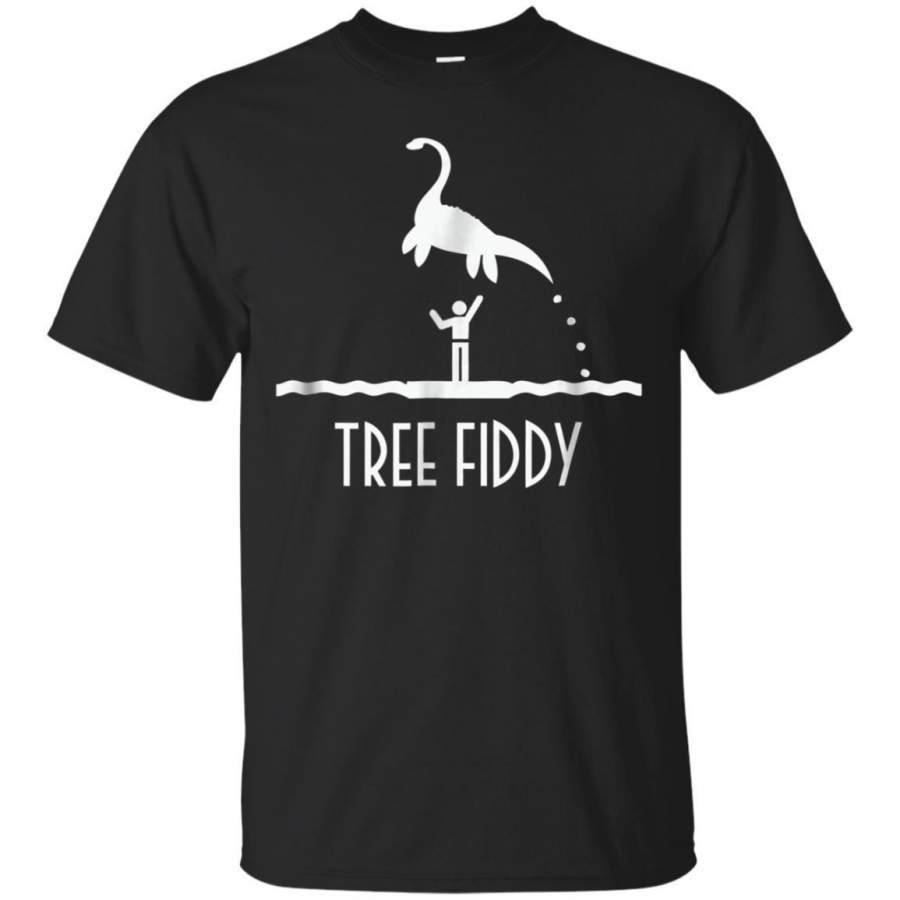 AGR Lochness Monster Tree Fiddy Funny Tshirt Jaq T-shirt