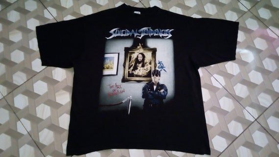 Vintage Suicidal Tendencies Shirtdri Sacred Reich Metallica Slayer Sepultura Megadeth Anthrax Shirt