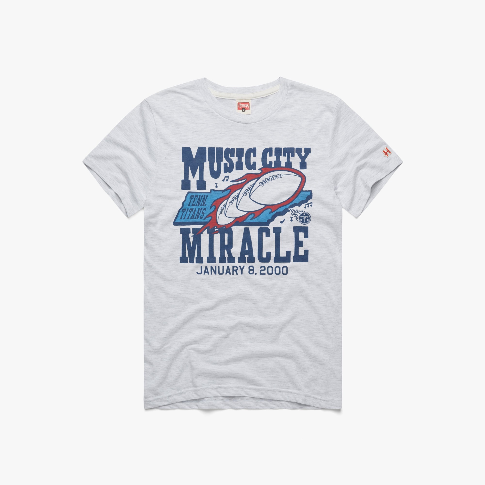 Tennessee Titans Music City Miracle/Unisex Tee/3Xl