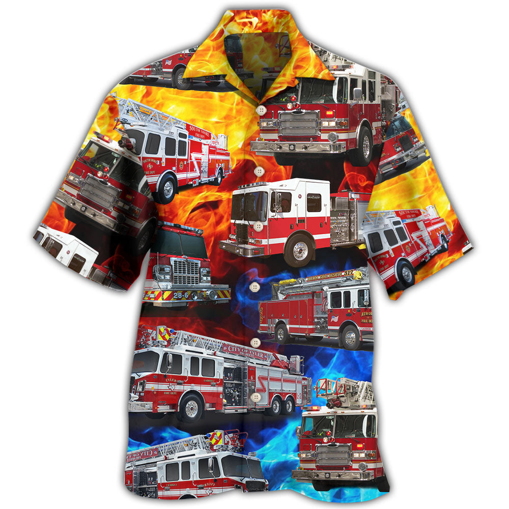 Fire Truck Life Hawaii Shirt Ha70822