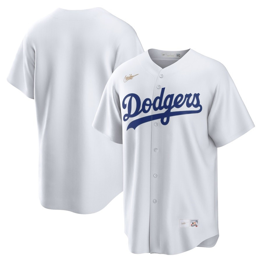 Brooklyn Dodgers Home Cooperstown Collection Team Jersey – White