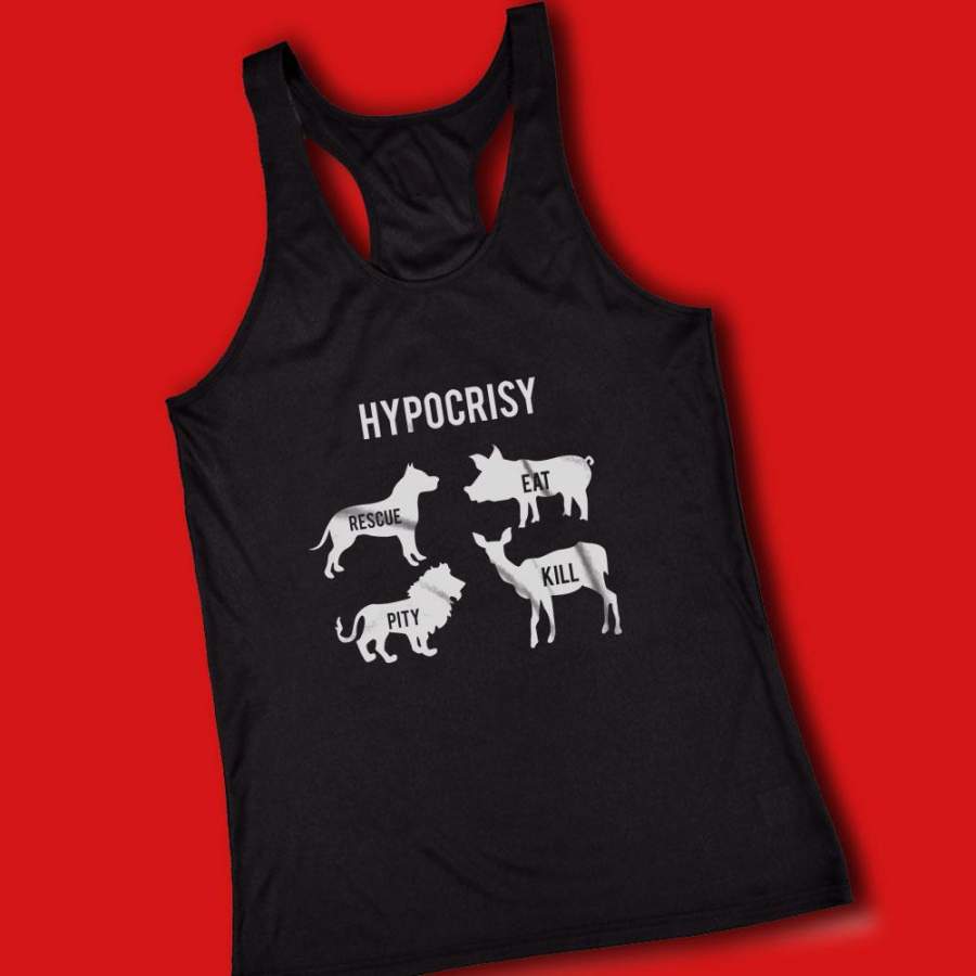 Speciesism Hypocrisy Vegan Animal Cow Animal Rights Women’S Tank Top