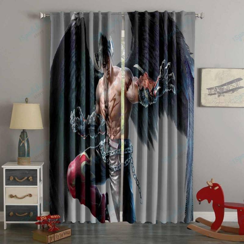 3D Printed Tekken 7 Style Custom Living Room Curtains