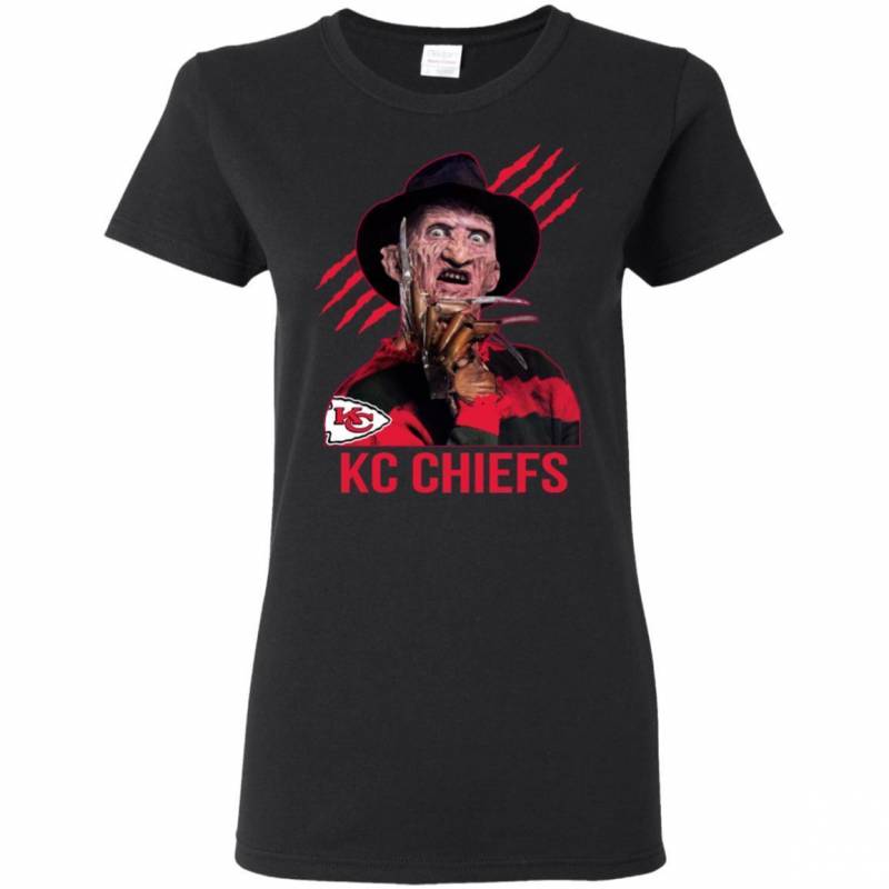 Kansas City Chiefs Freddy Krueger T Shirts