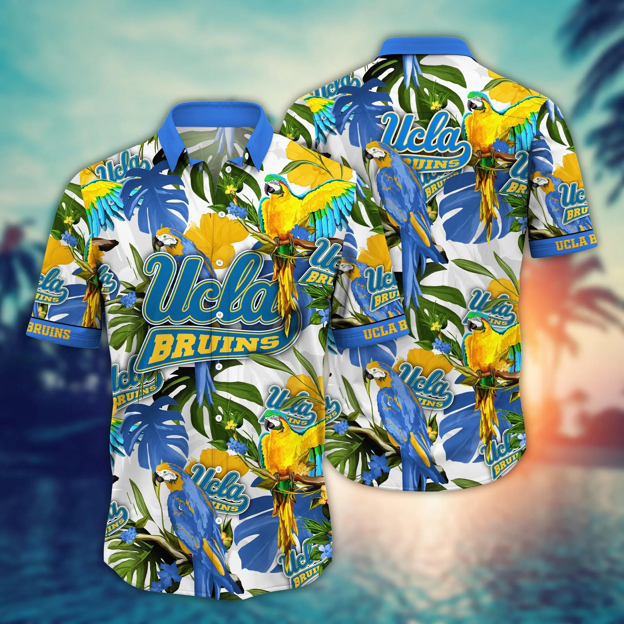 Ucla Bruins NCCA Hawaiian Shirt Summerytime Aloha Shirt