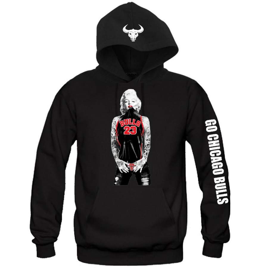 Marilyn Monroe Chicago Bulls Hoodie “3 Prints” Sports Clothing