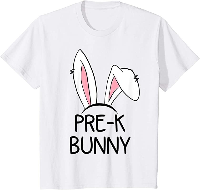 Kids Preschool Bunny Funny Easter Bunny Graphic for Preschooler T-Shirt