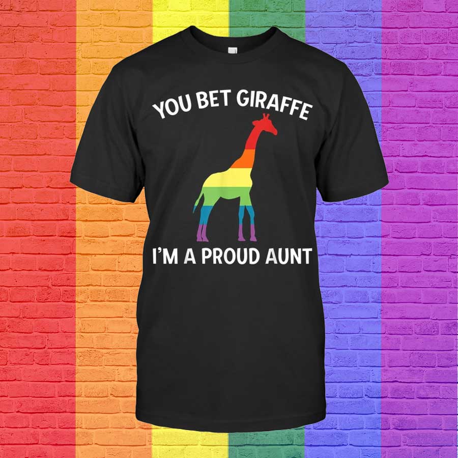 Proud Lgbt Aunt T Shirt Gay Pride Niece Lgbt Shirt