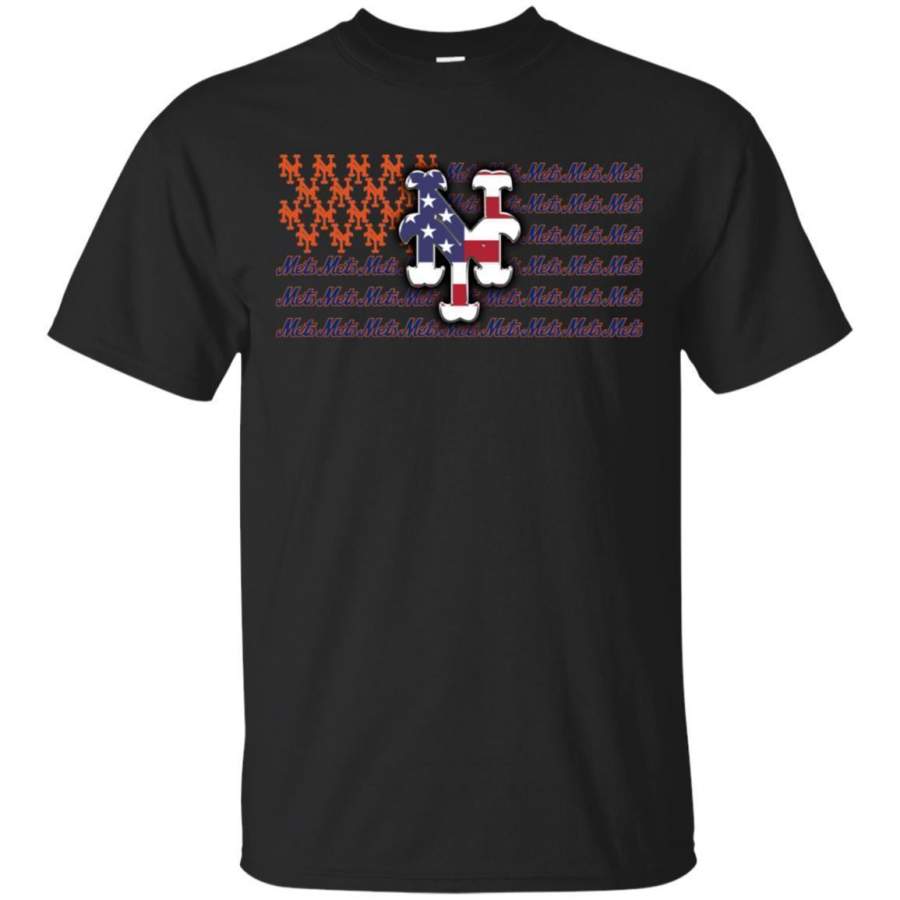 New York Mets American Flag T-Shirt