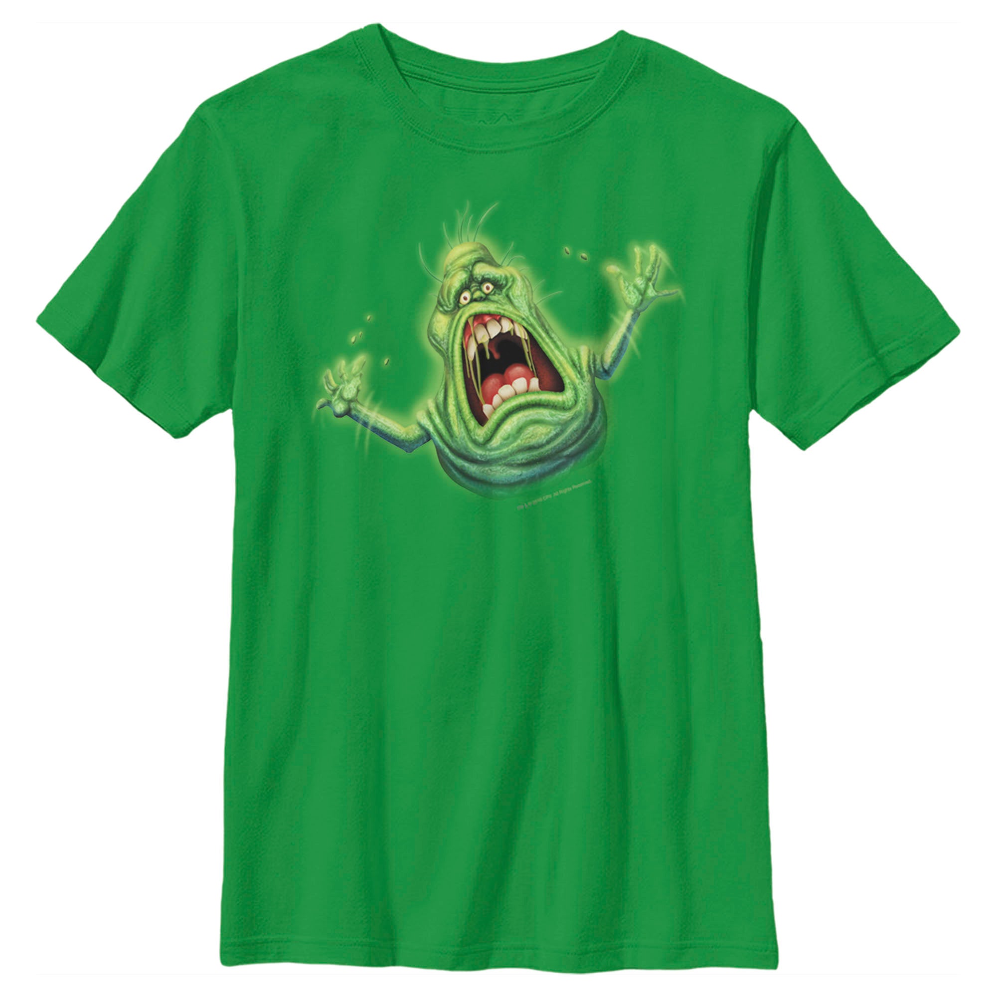 Boy’S Ghostbusters Cartoon Slimer T-Shirt