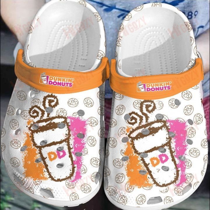 Dunkin’ Donuts Clogs, Coffee Drink Clogs Clogband Clog – N18