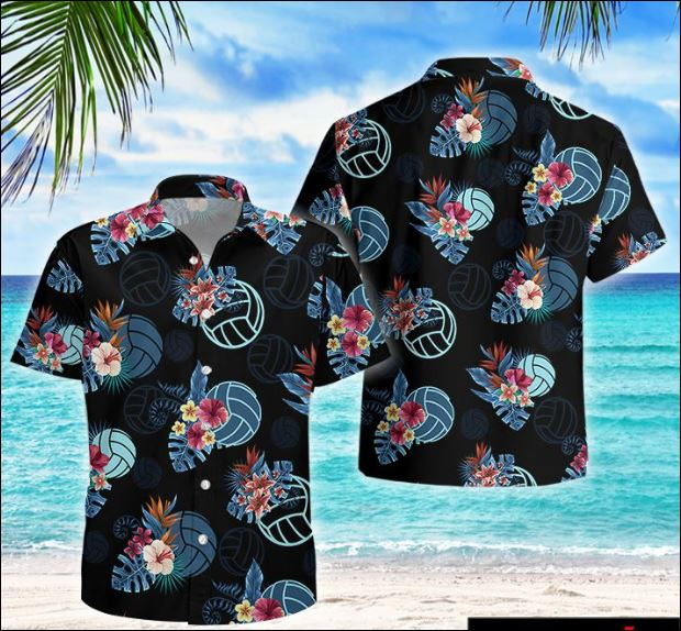 Volleyball Tropical Hawaiian Shirt Pre11017