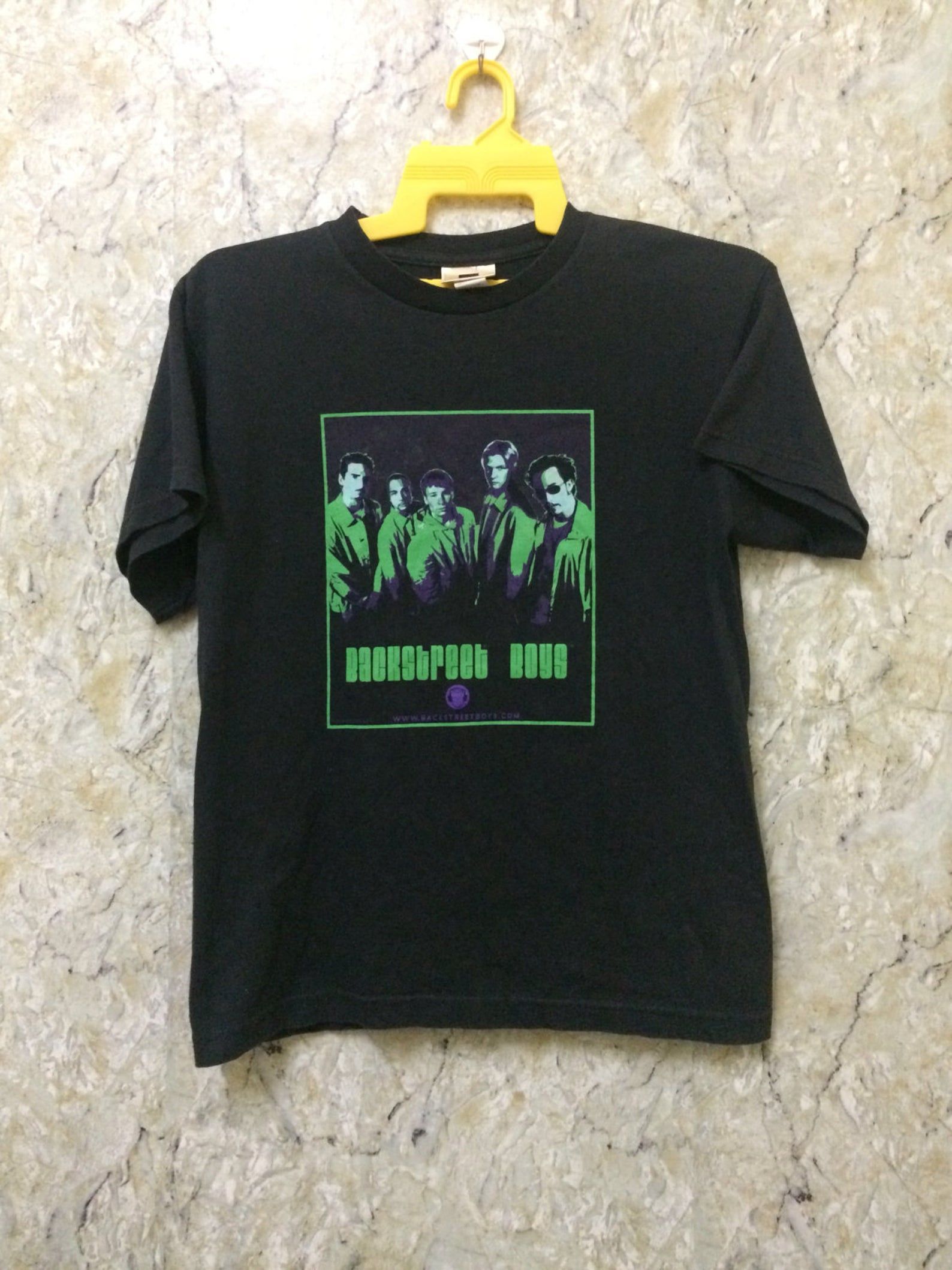 Vintage 90S Backstreet T-Shirt Band Nysc Justin Timberlake Hip Hop Blues Pop S Rare