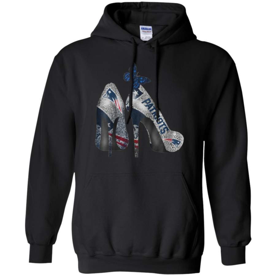 AGR New  England  Patriots  Rhinestone  High  Heels Hoodie