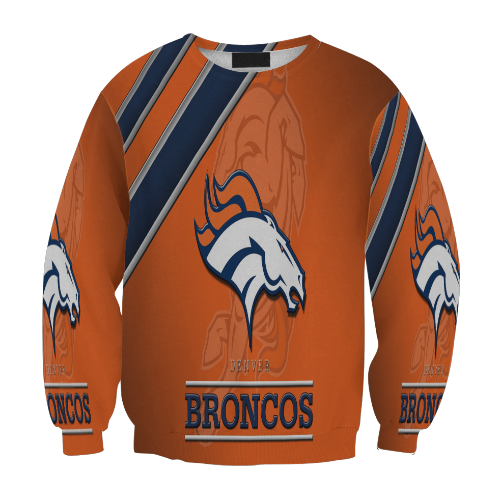 Denver Broncos Emblem V53 Gift For Fan 3D Full Printing Sweatshirt