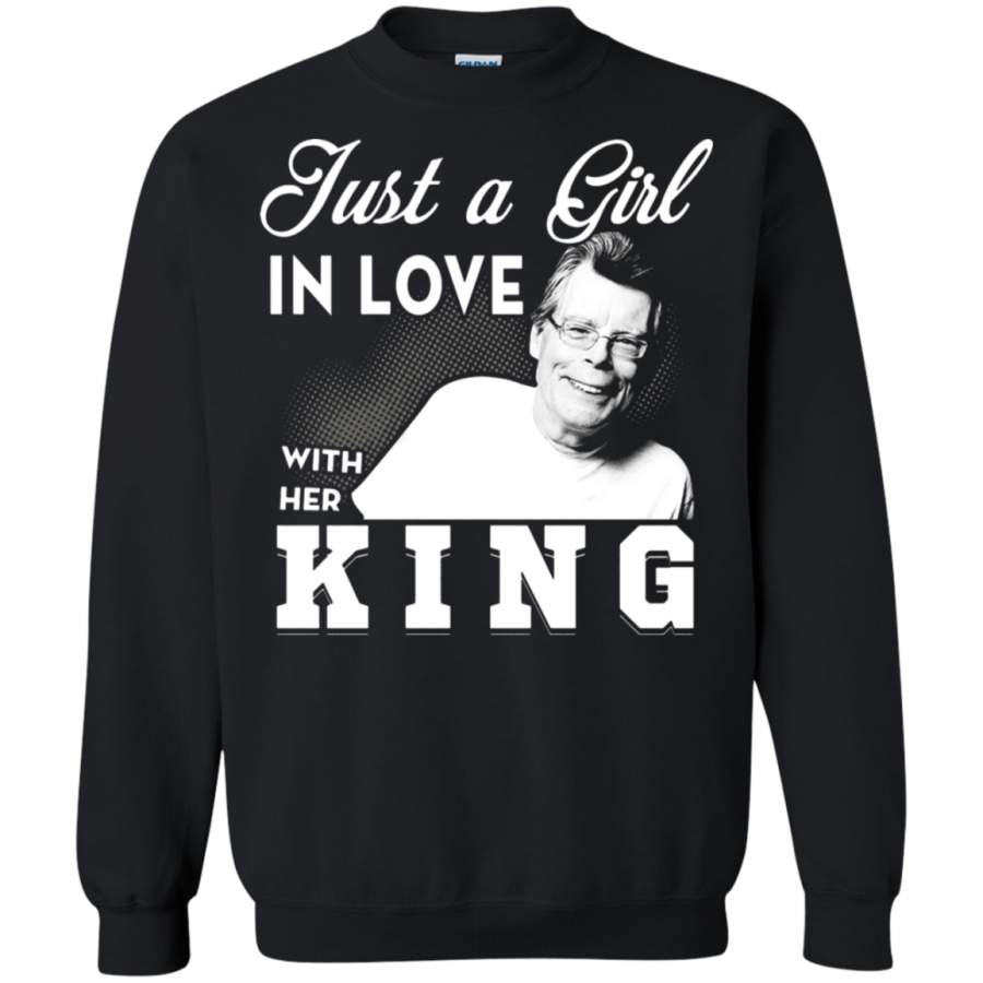 AGR Just A Girl In Love With Her King Sweatshirt