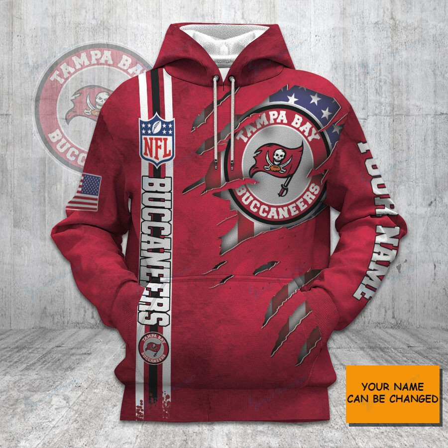 Tampa Bay Buccaneers Personalized Hoodie 435