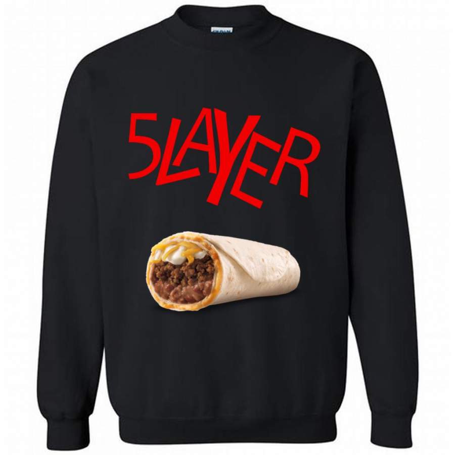 5 Layer Tacos Funny – Gildan Crewneck Sweatshirt