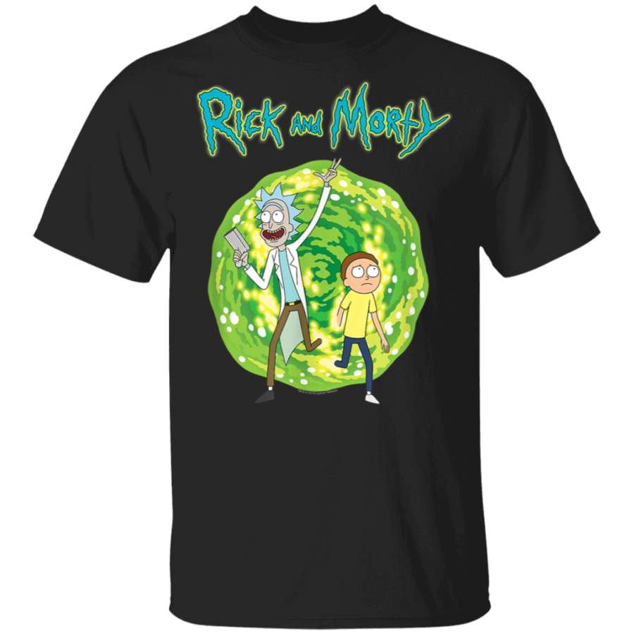 Rick and Morty Dimension Portal T-shirt