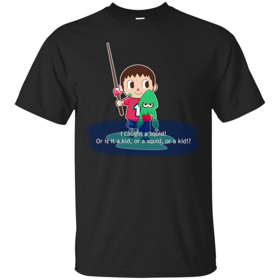 ANIMAL CROSSING NEW LEAF – Fishing for Ink T Shirt & Hoodie