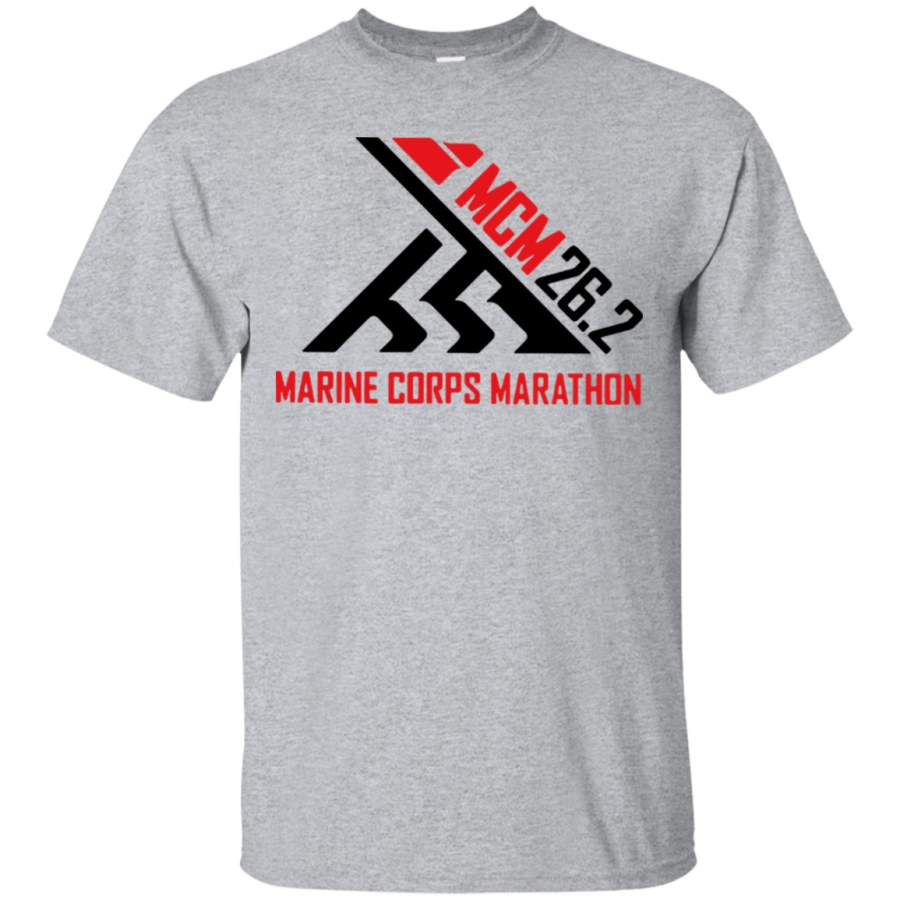 MCM 26.2 Marine Corps Marathon Cotton T-Shirt