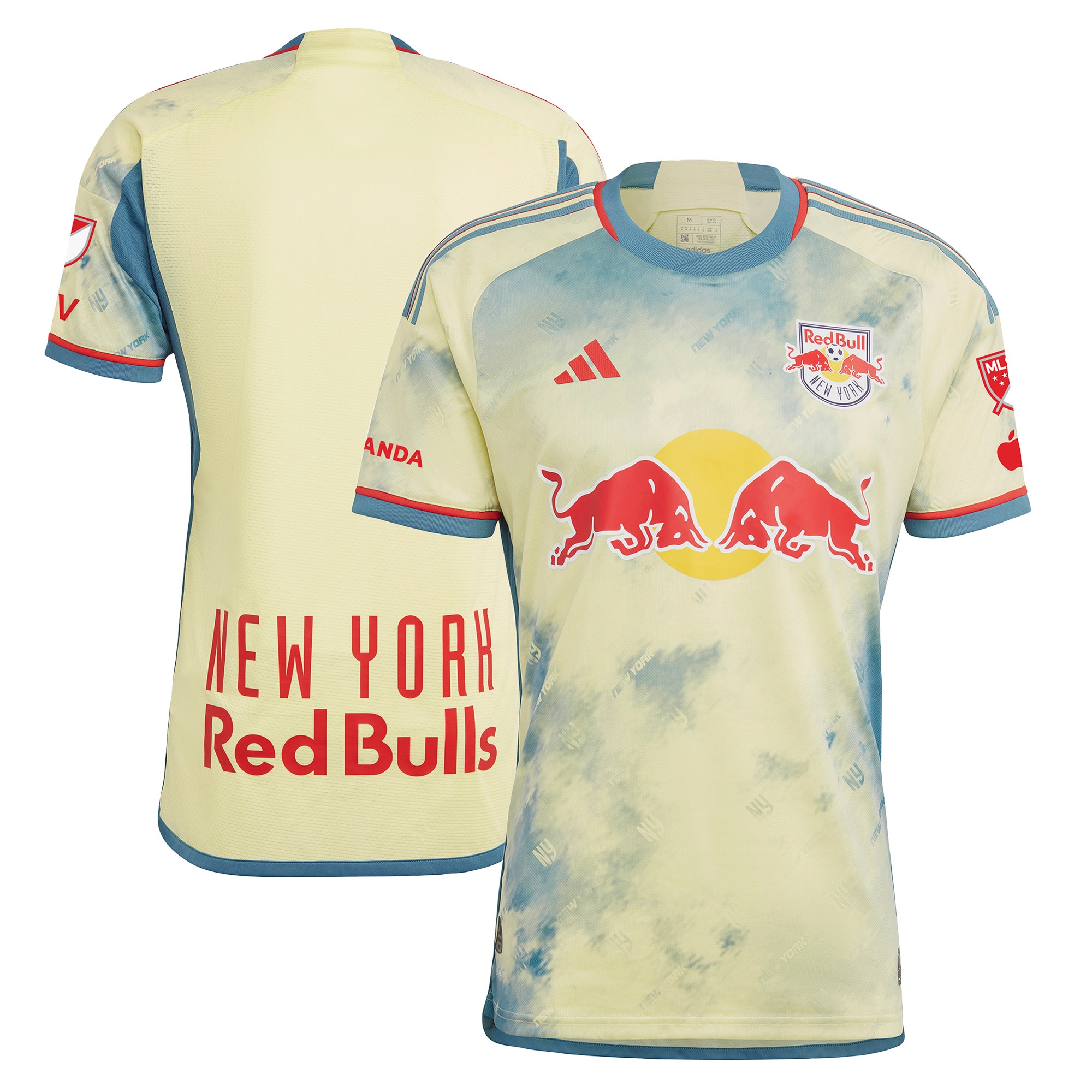 New York Red Bulls 2023 Daniel Patrick Kit Authentic Jersey – Yellow