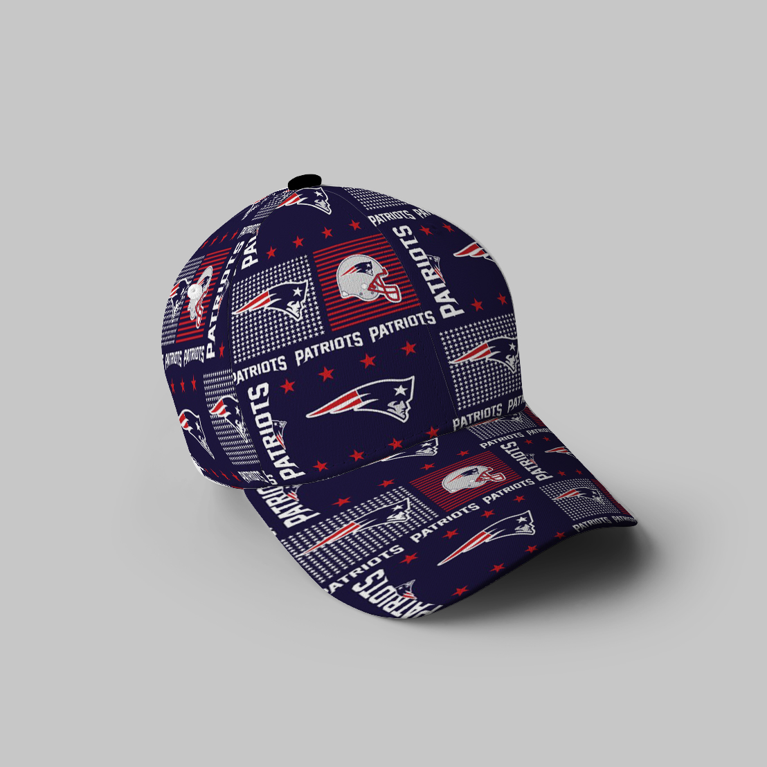 New England Patriots12 3D Printing Baseball Cap Classic Hat