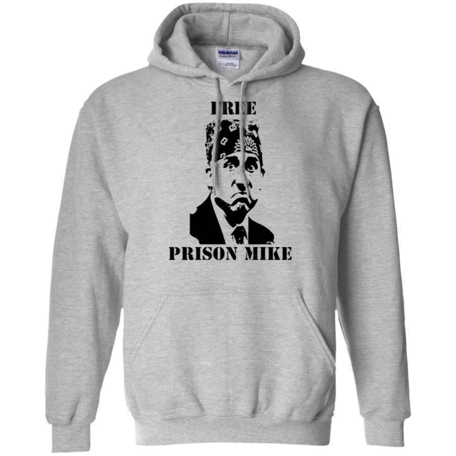 AGR Free Prison Mike -The Office Gildan Pullover Hoodie