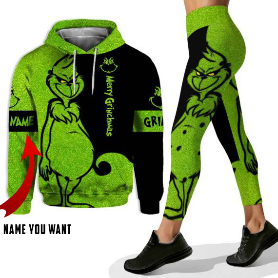 Gift For Grinch Lover Christmas Gift Merry Christmas – Personalized  Hoodie And Leggings Hg