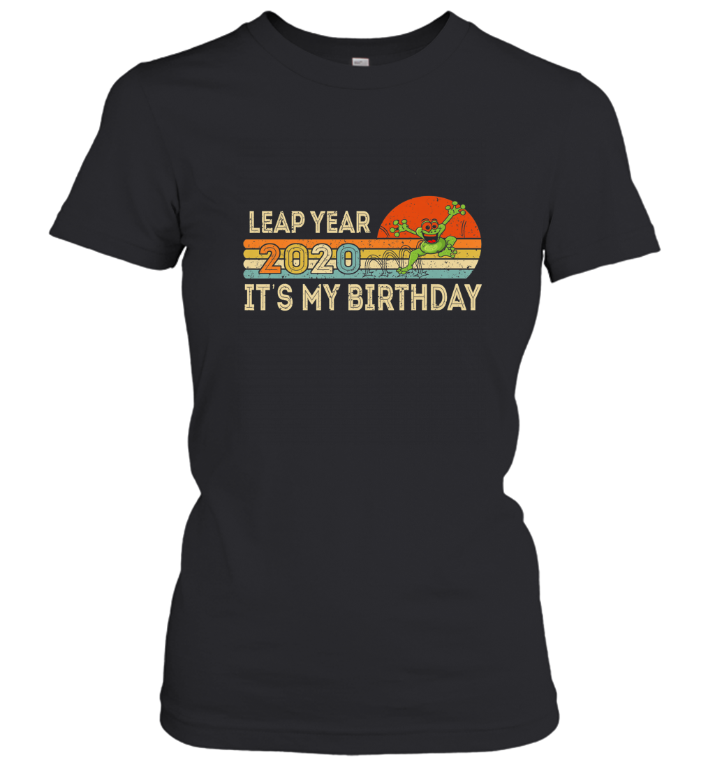 Vintage Lucky Leap Year 2020 February 29th Birthday Women’s T-Shirt