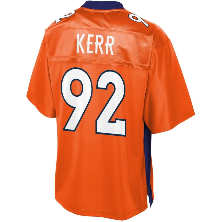 Zach Kerr Denver Broncos NFL Pro Line Team Color Player Jersey – Orange