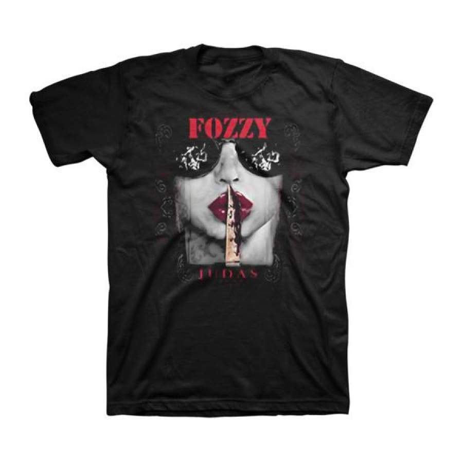 Fozzy – Judas Black  T-Shirt