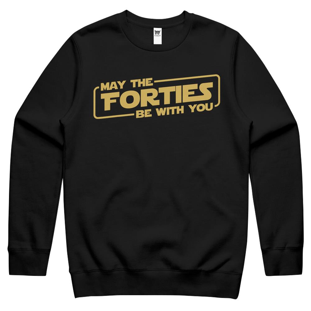 40Th Birthday Gifts May The Forties Be With You Shirt 1979 Crewneck Sweatshirt