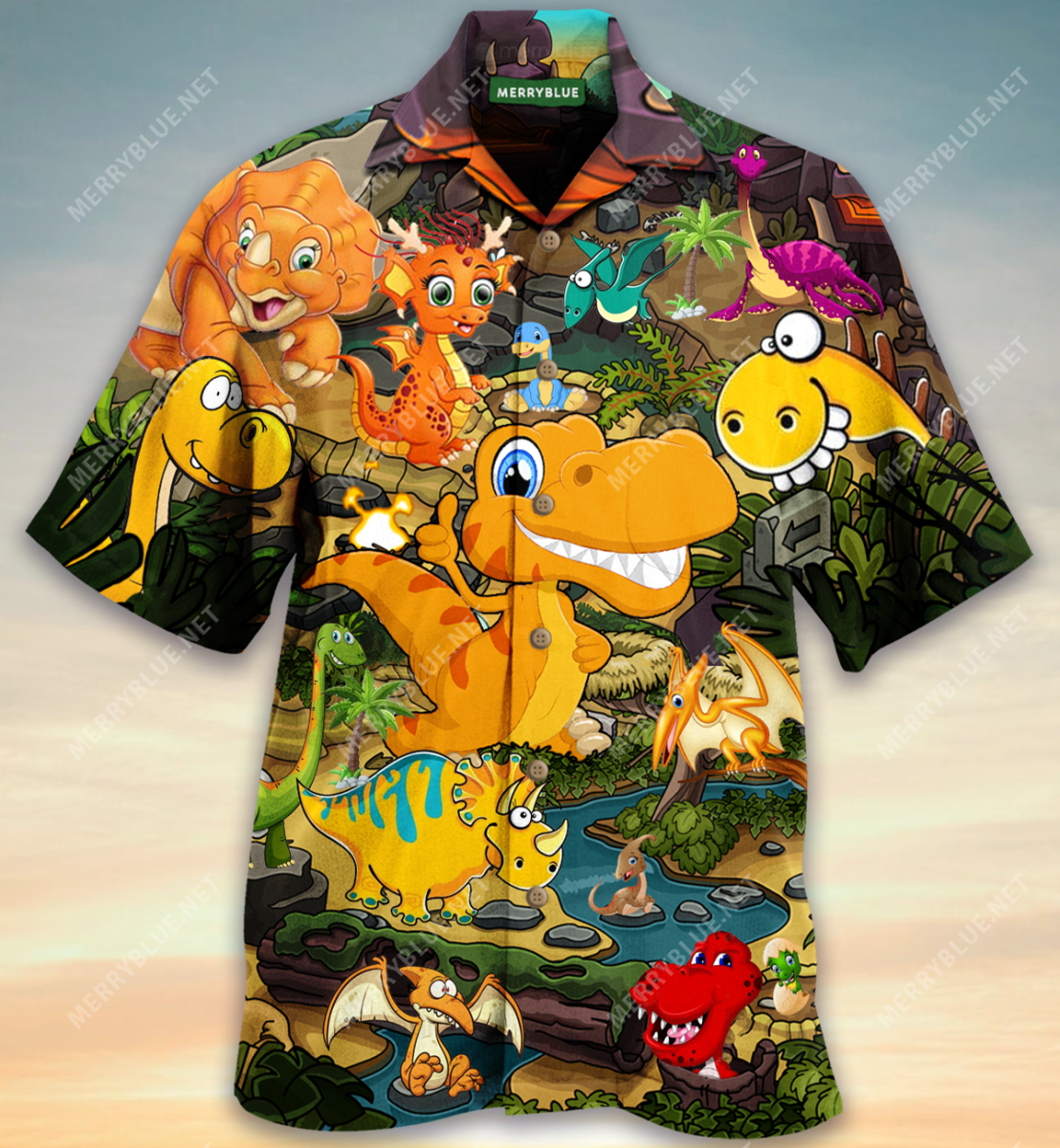 Always Be A Good Dinosaur Unisex Hawaiian Shirt