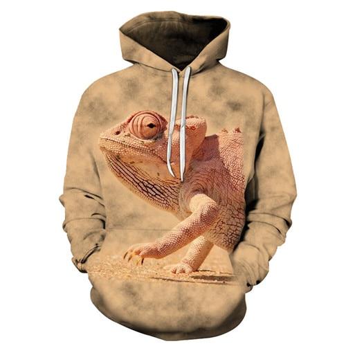 Desert Sand Chameleon Hoodie