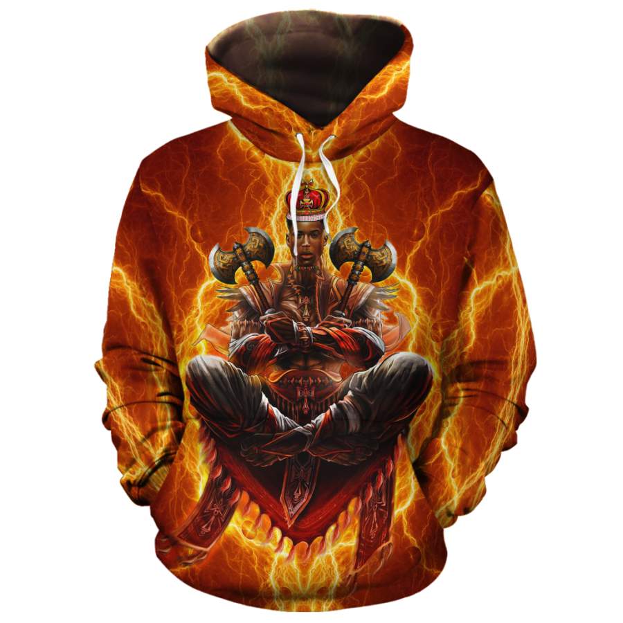 Shango God All-Over Hoodie