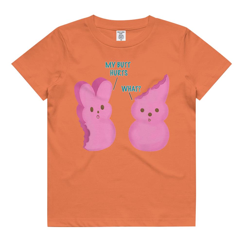 Bunny Peeps Comic Skit Kids T Shirt