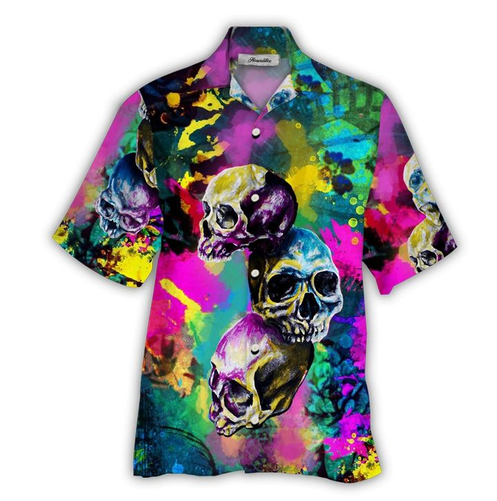 Skull Hawaii Shirt For Men Women Adult Ha104079