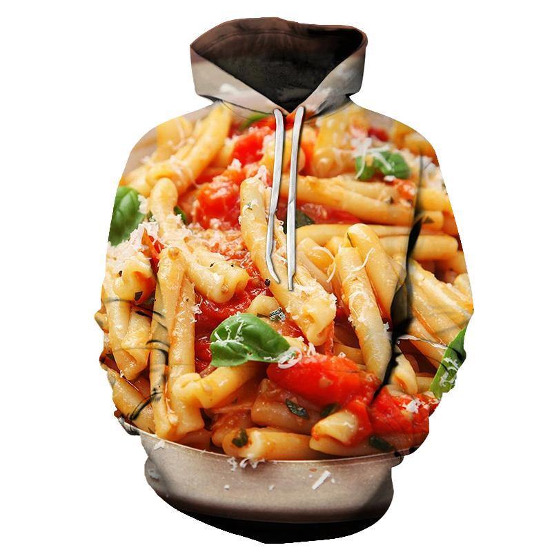 Penne Pasta 3D Sweatshirt, Hoodie, Pullover Chingontees