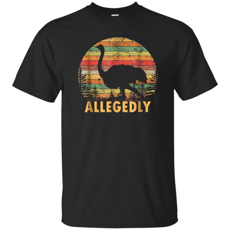 Vintage Allegedly Ostrich T Shirt Custom Ultra Cotton