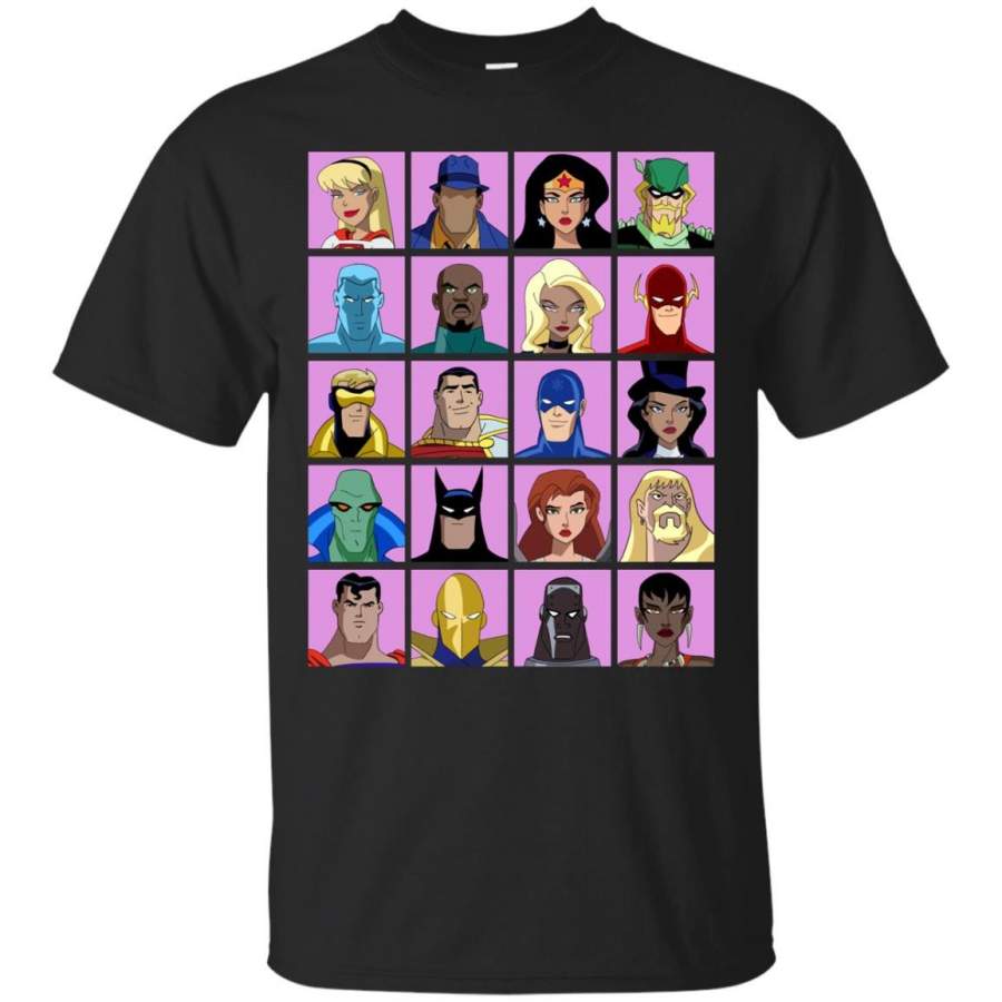 JUSTICE LEAGUE – Heroes Justice League Unlimited T Shirt & Hoodie