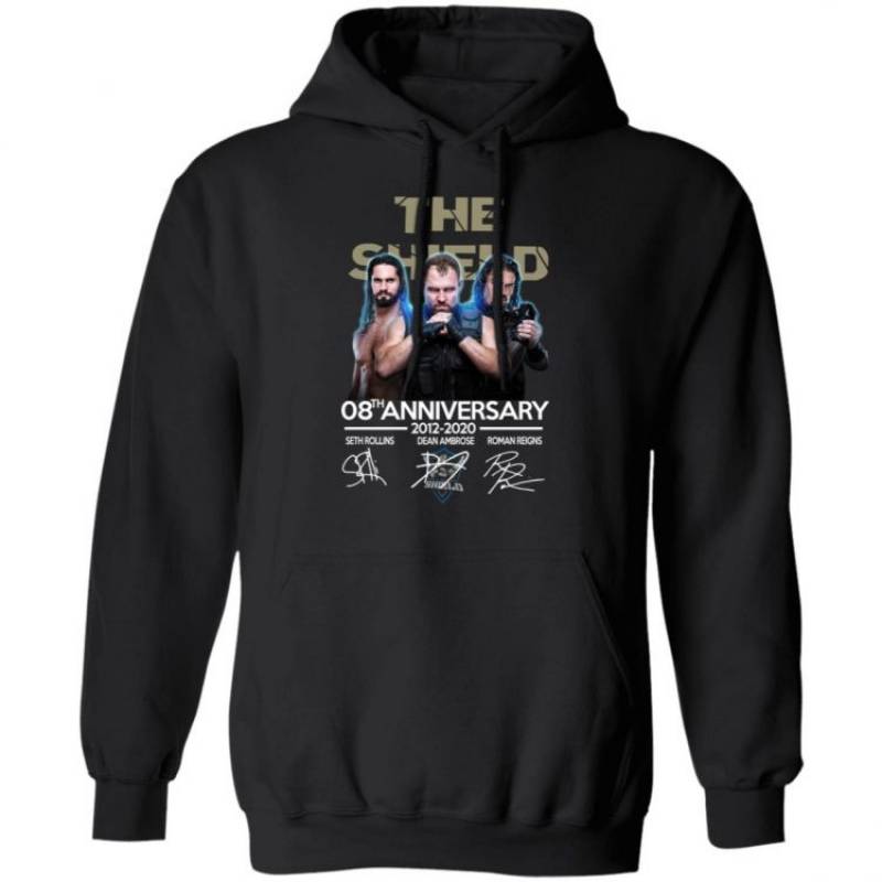 The Shield WWE 8th Anniversary Hoodie T-Shirt