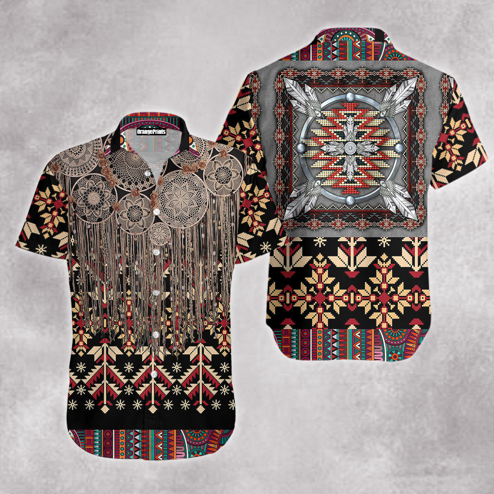 Native Pattern Aloha Hawaii Shirts For Men And Women Ha75417