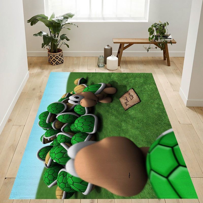 Super Mario 56 Area Rug Living Room And Bed Room Rug Gift Us Decor