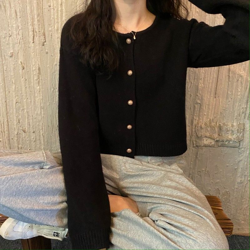 Woman Sweaters Pull Hiver Autumn and Winter 2020 Loose Short Cardigan Knitwear Women’s Clothing Femme Chandails alx