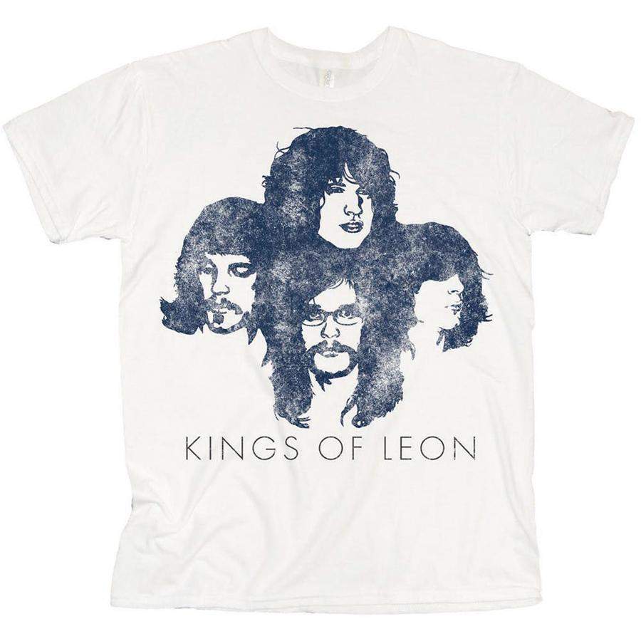 Kings Of Leon – Silhouette – White T-Shirt