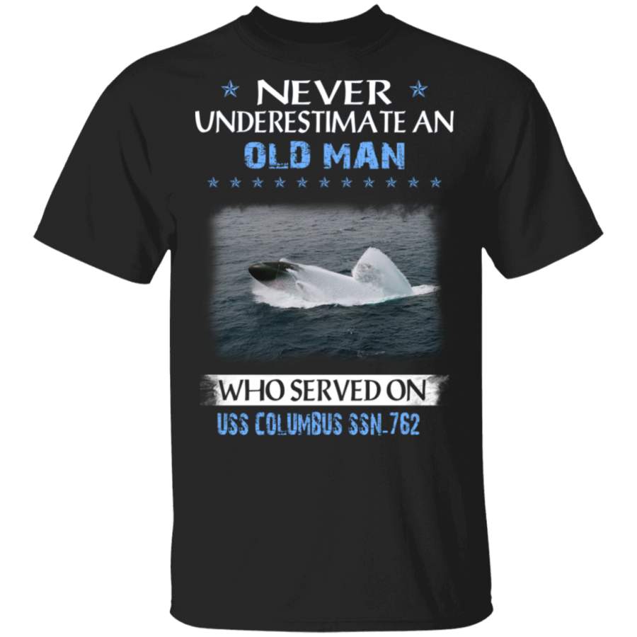 USS Columbus SSN-762 Veterans Day Christmas Gift T-Shirt