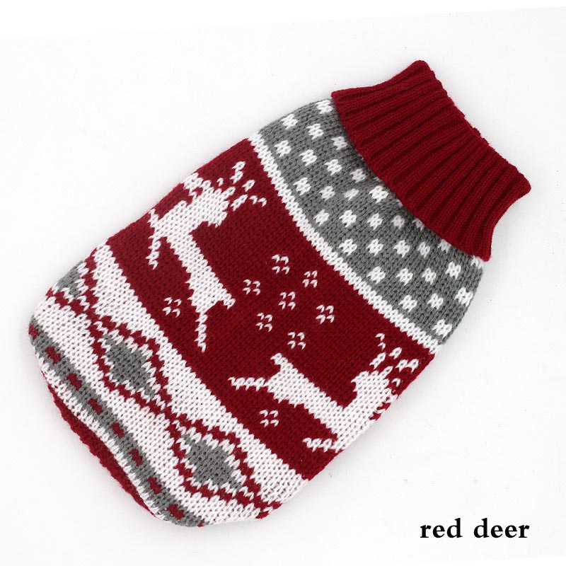 Winter Warm Dog Clothes Christmas Sweater Chihuahua Cartoon Clothing Pet Coats Jacket Winter Puppy Costume Articles Items alx